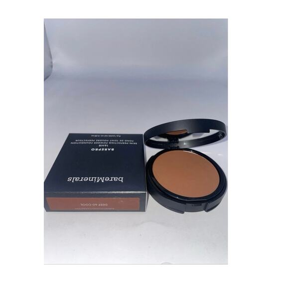 Bare Minerals Barepro 16HR Skin-Perfecting Powder Foundation Deep 60 Cool - Picture 1 of 2